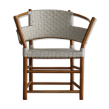 Vintage danish bamboo chair