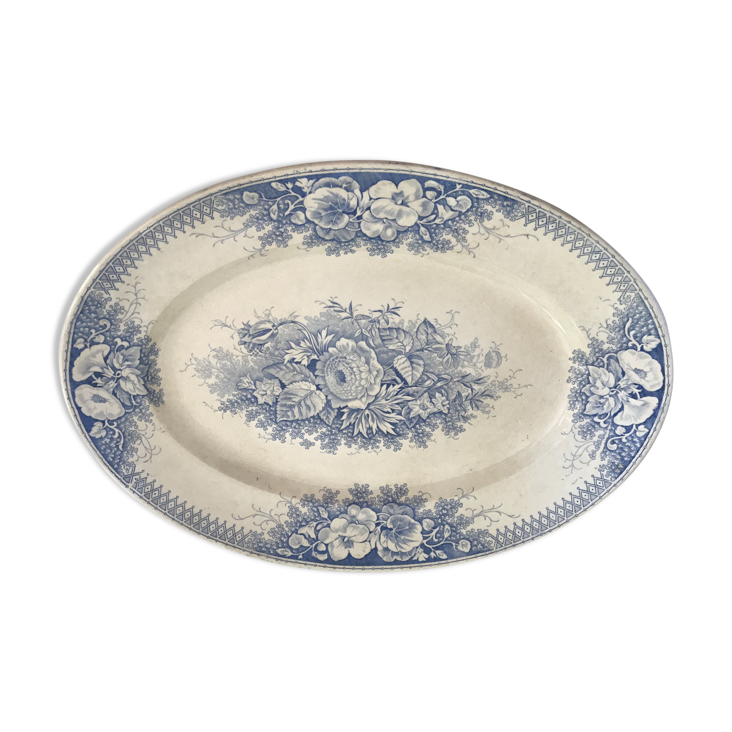 Old dish U-C Sarreguemines