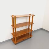 Vintage elm bookcase from the 80s