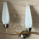 Pair of vintage 60s wall lights