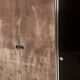 Guido Faleschini Astro Smoked Glass and Suede Cabinets for i4 Mariani 1979