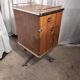 Meuble de métier chevet d'hôpital, d'infirmière en formica