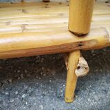 Vintage bamboo shelf