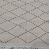 Tapis beige et marron berbère 190x138cm