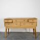 Midcentury Alfred Cox Sideboard Dresser In Walnut Modern Danish Style Vinta