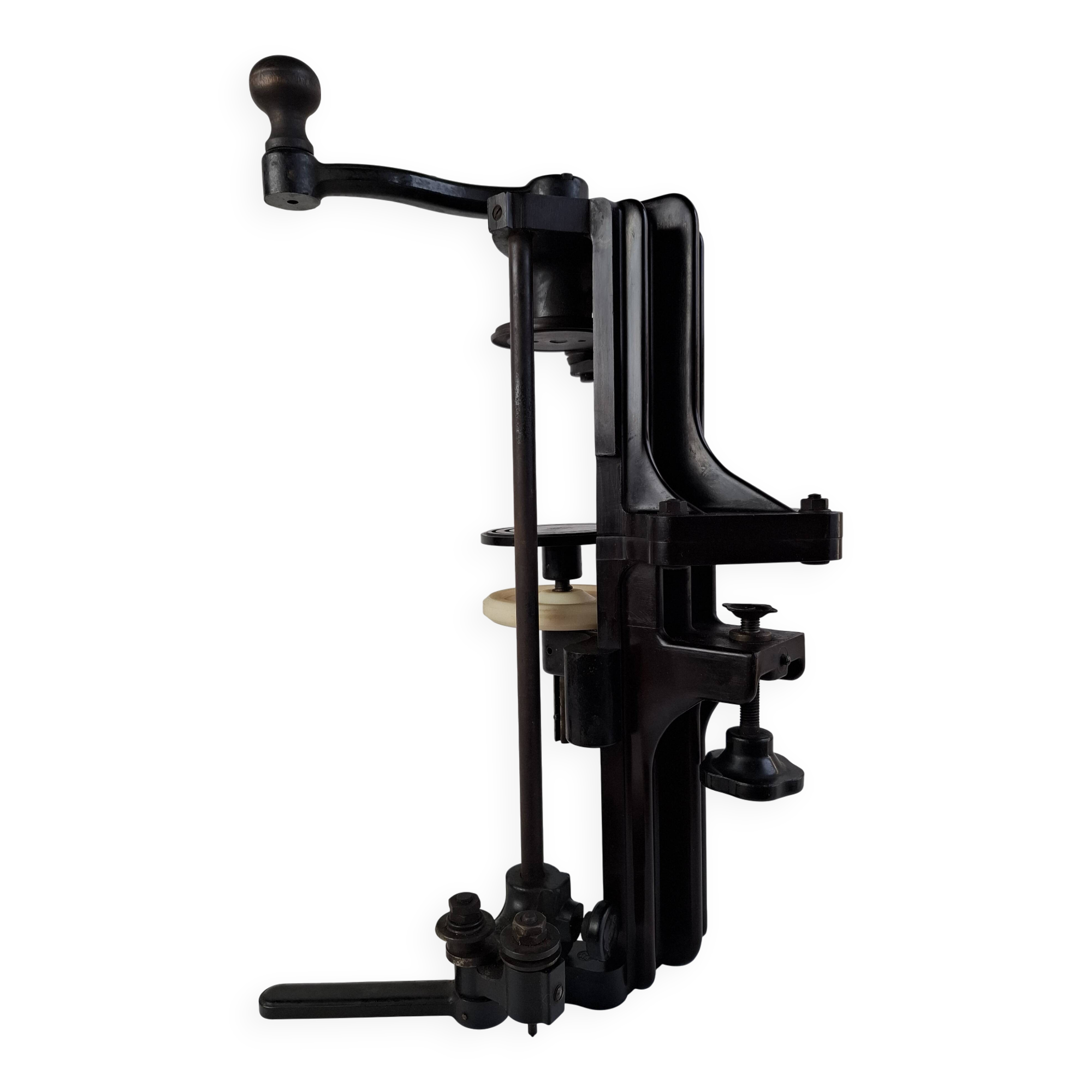 Art Deco Czechoslovak Industrial Tabletop Can Closer, 1930s