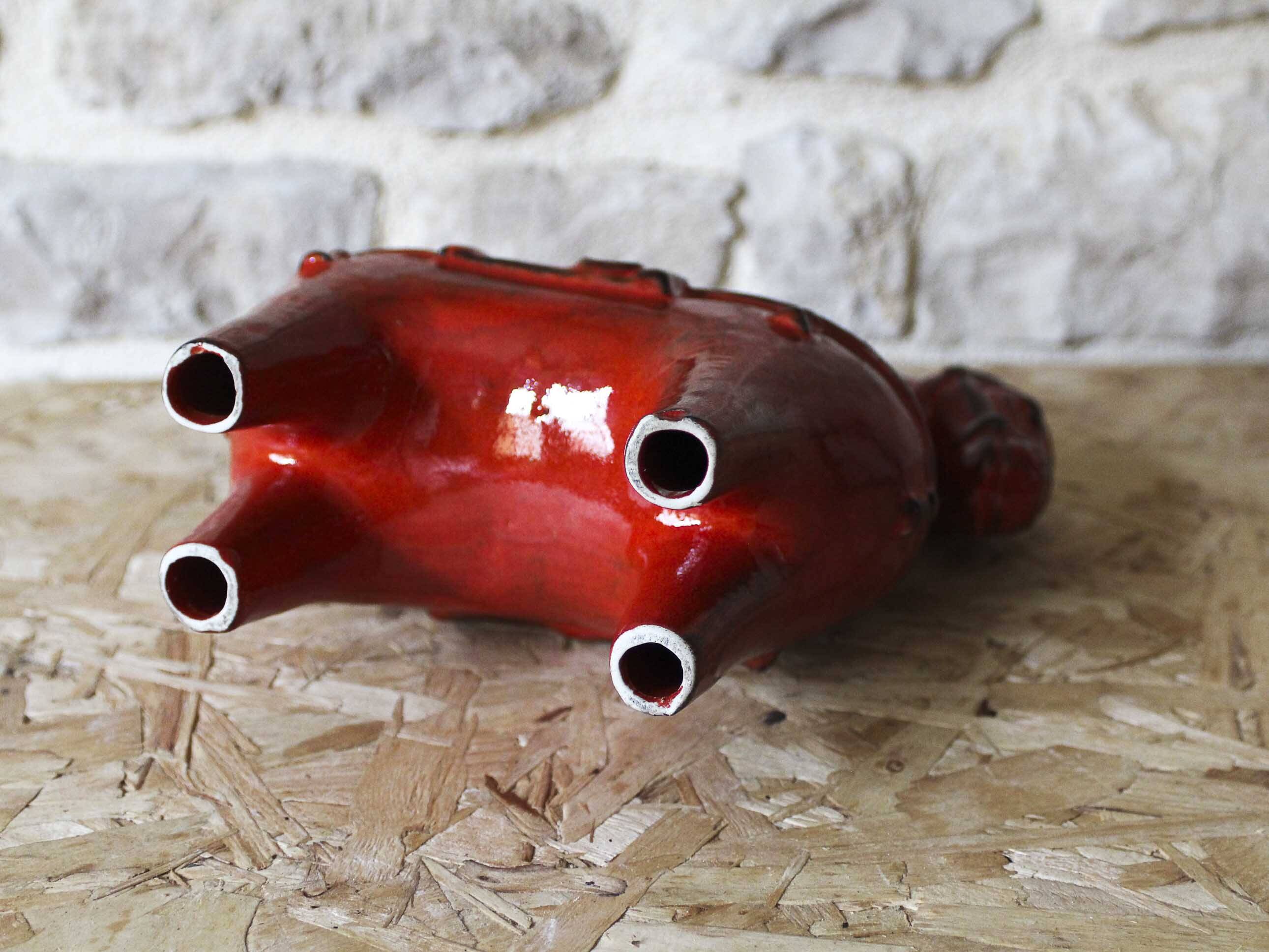 Ceramic horse by Aldo Londi