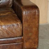 Halo Soho Heritage Leather Biker Sofa by Timothy Oulton