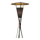 1950's Dutch tripod floor lamp