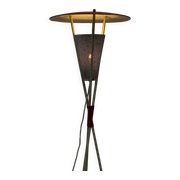 Lampadaire trépied hollandais des années 1950