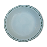 Plat creux diam 27 cm faience b.f.k  modèle lauriers