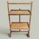 Silent servant, solid wood - Late 19th century - Minimalist side table