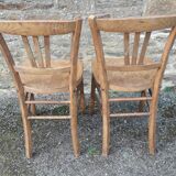 Paire de chaises bistrot