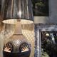 Scandinavian ceramic lamp