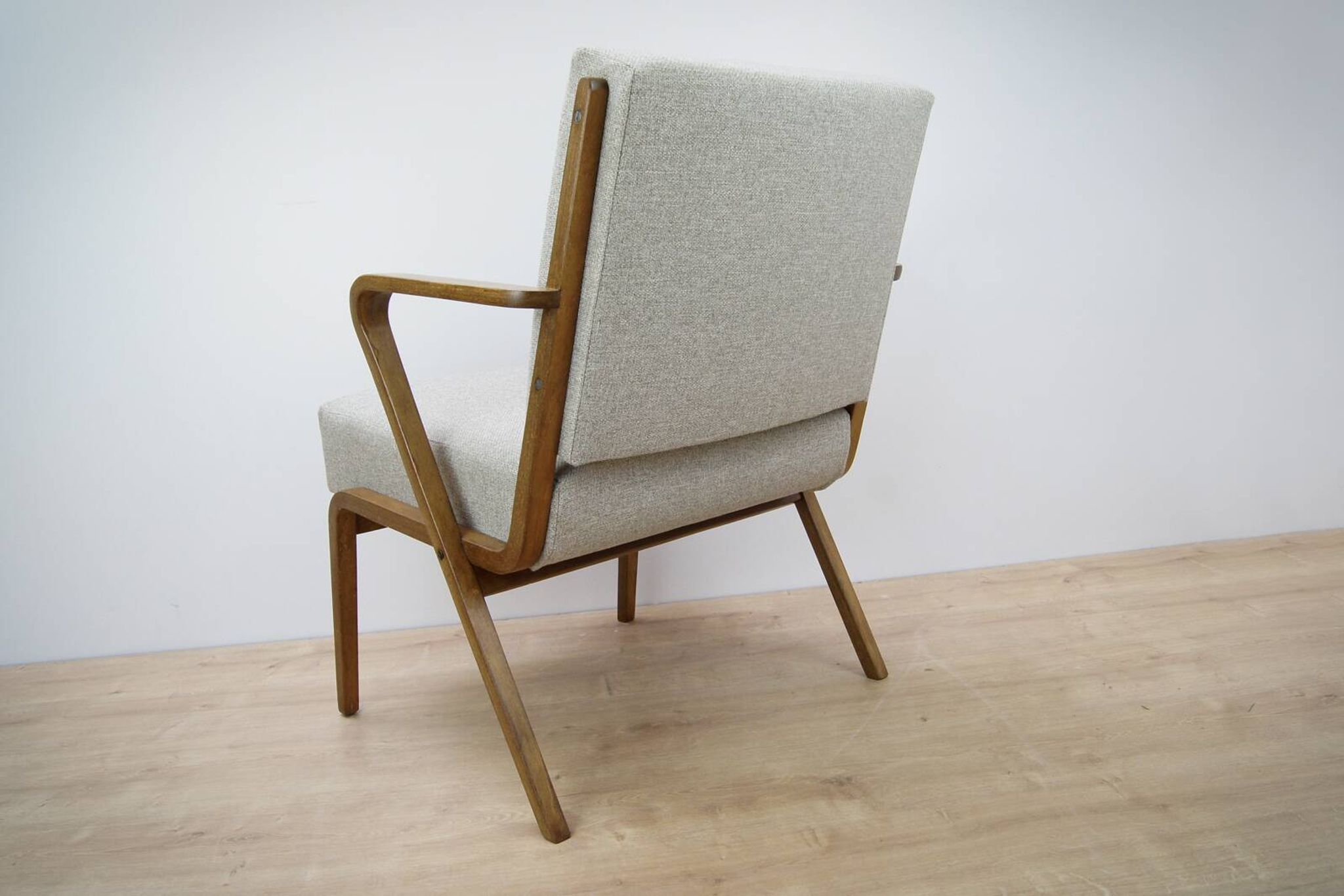 Armchair by Selman Selmanagic for VEB Deutsche Werkstätten Hellerau, 1950s