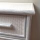 Commodus rotin patine shabby