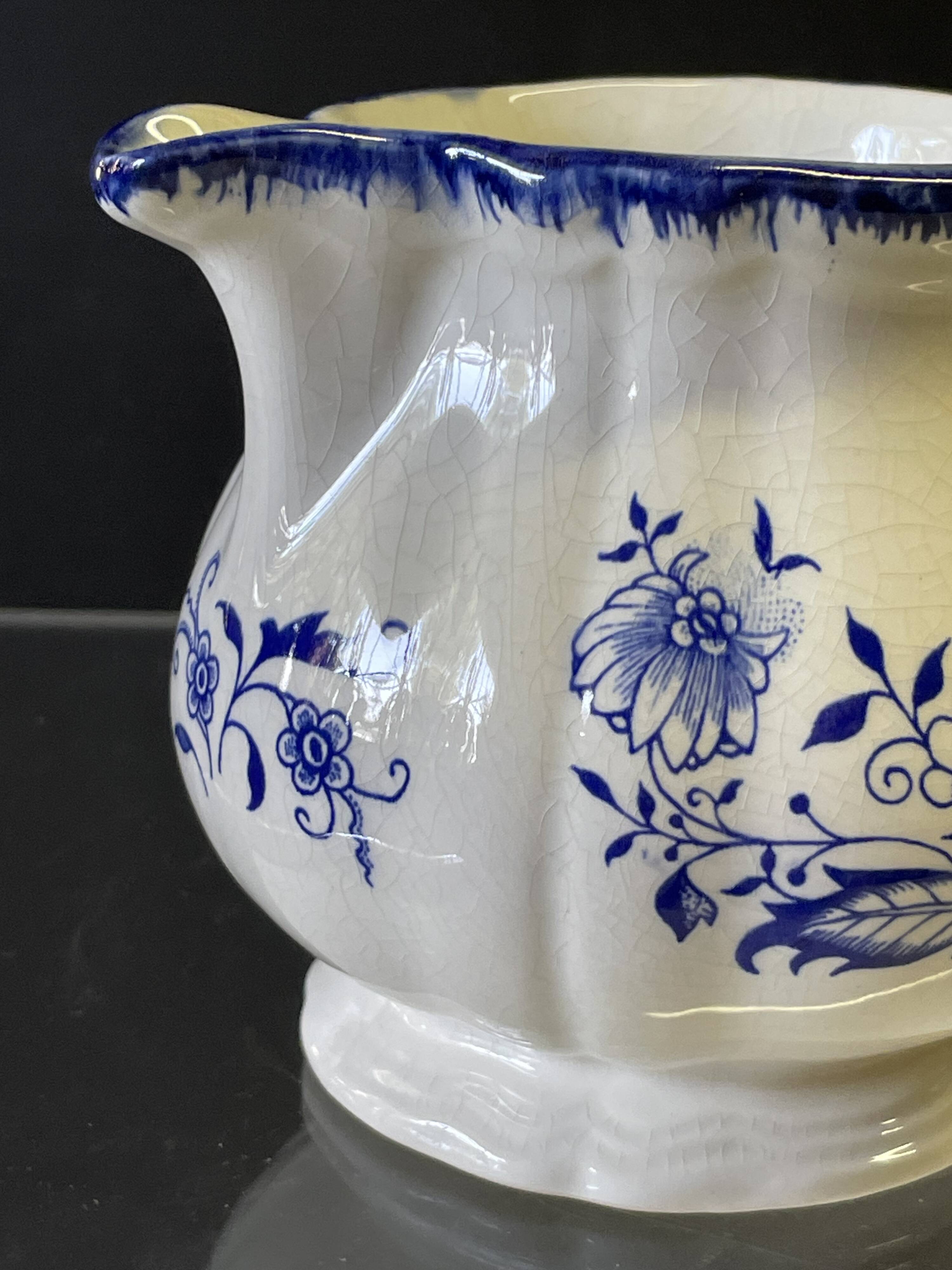 Very nice old ceramic milk jug from Lancaster in good condition.