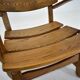 Paire de fauteuils lounge brutalistes en chêne massif par Dittmann & Co., 1970s