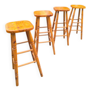 4 tabourets de bar en