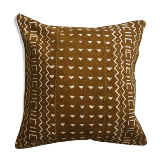 Housse de coussin bogolan