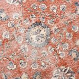 All-Over Floral Classic Red & Blue Turkish Rug, 260x366Cm