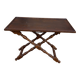Folding oak table (winegrower's or sorting table)