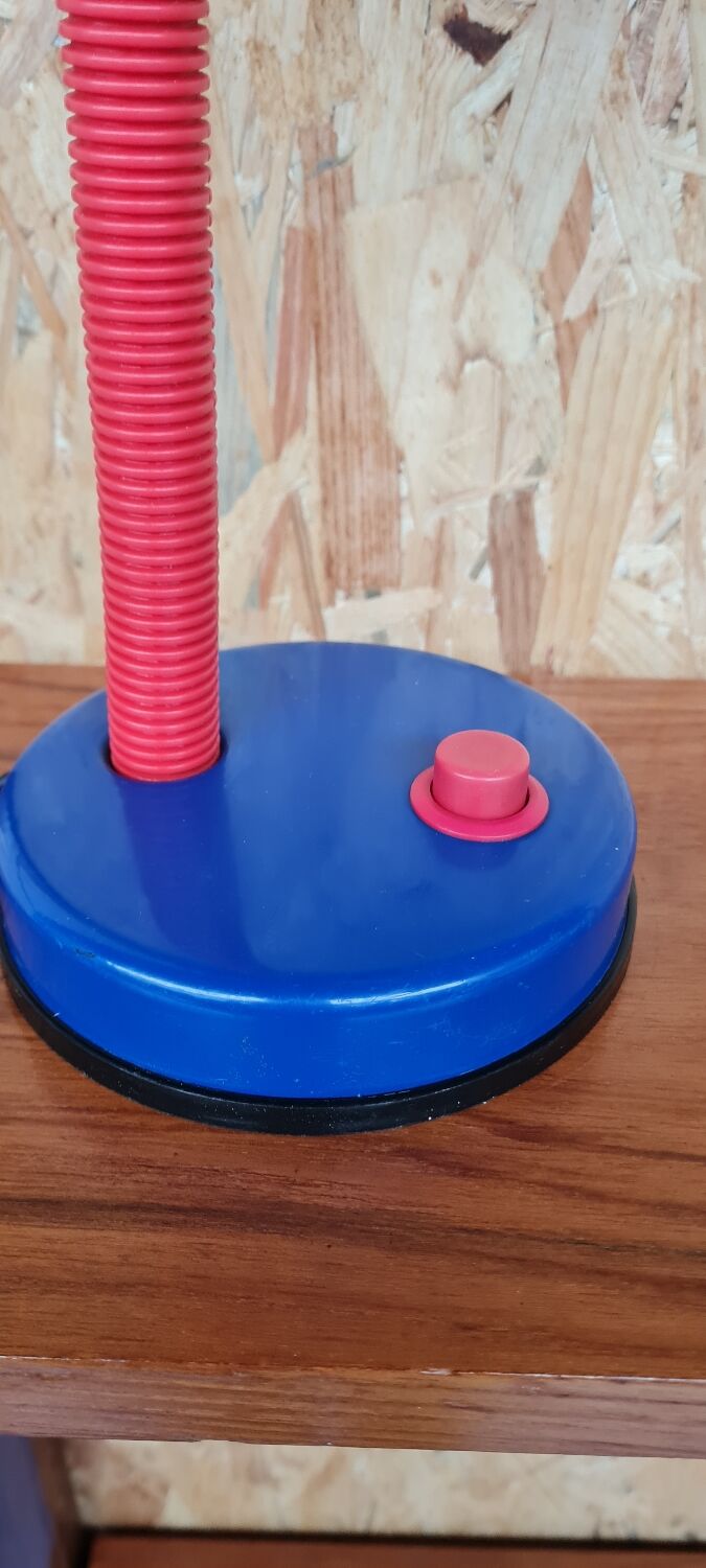 Primary color desk lamp 1980