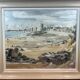 oil on cardboard panel, Beach of La Tranche sur Mer (M. Rimbaud?)