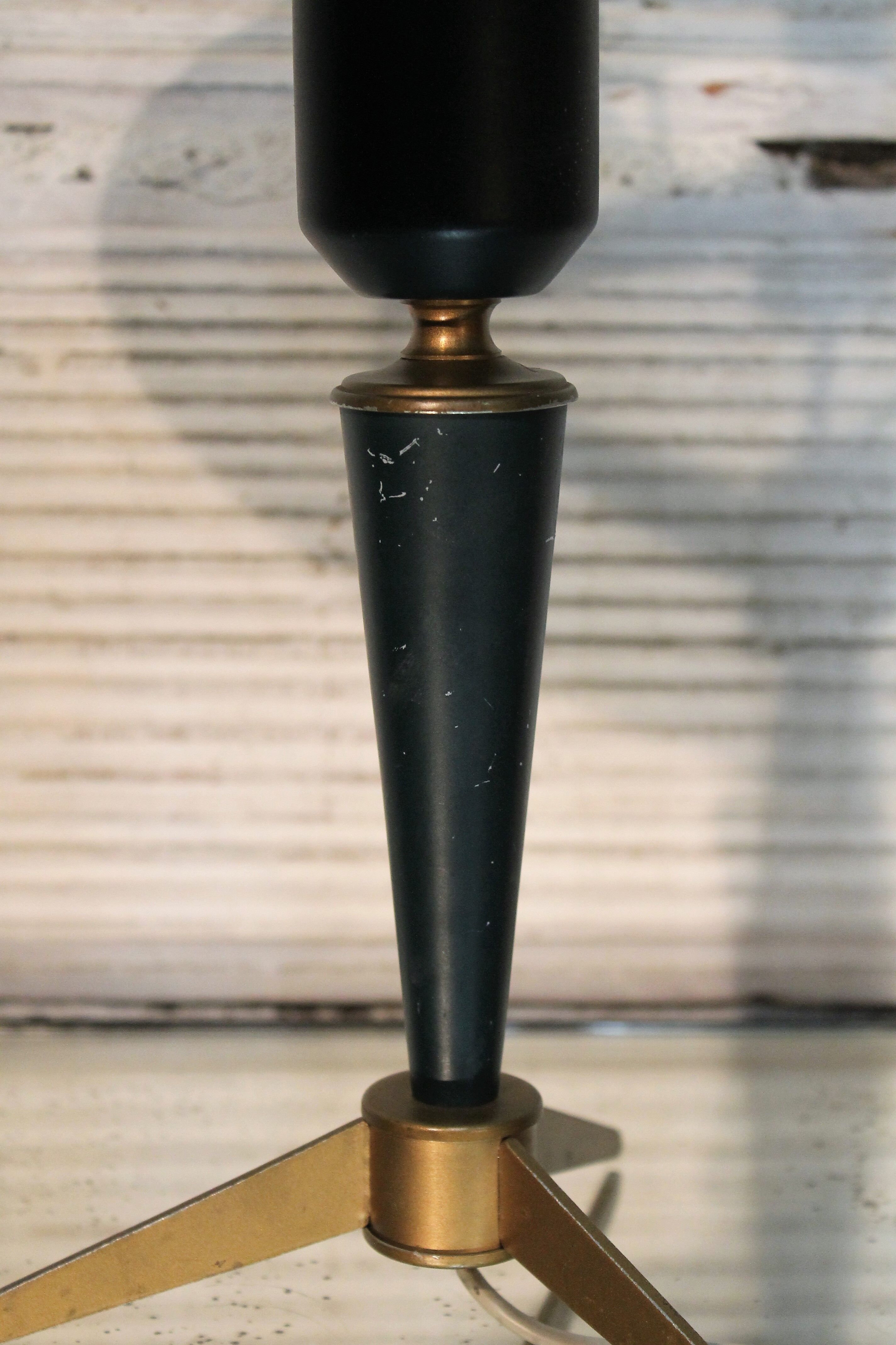 Tripod lamp Louis Kalff 50 years