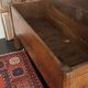 Old oak dough trough (or kneading trough)