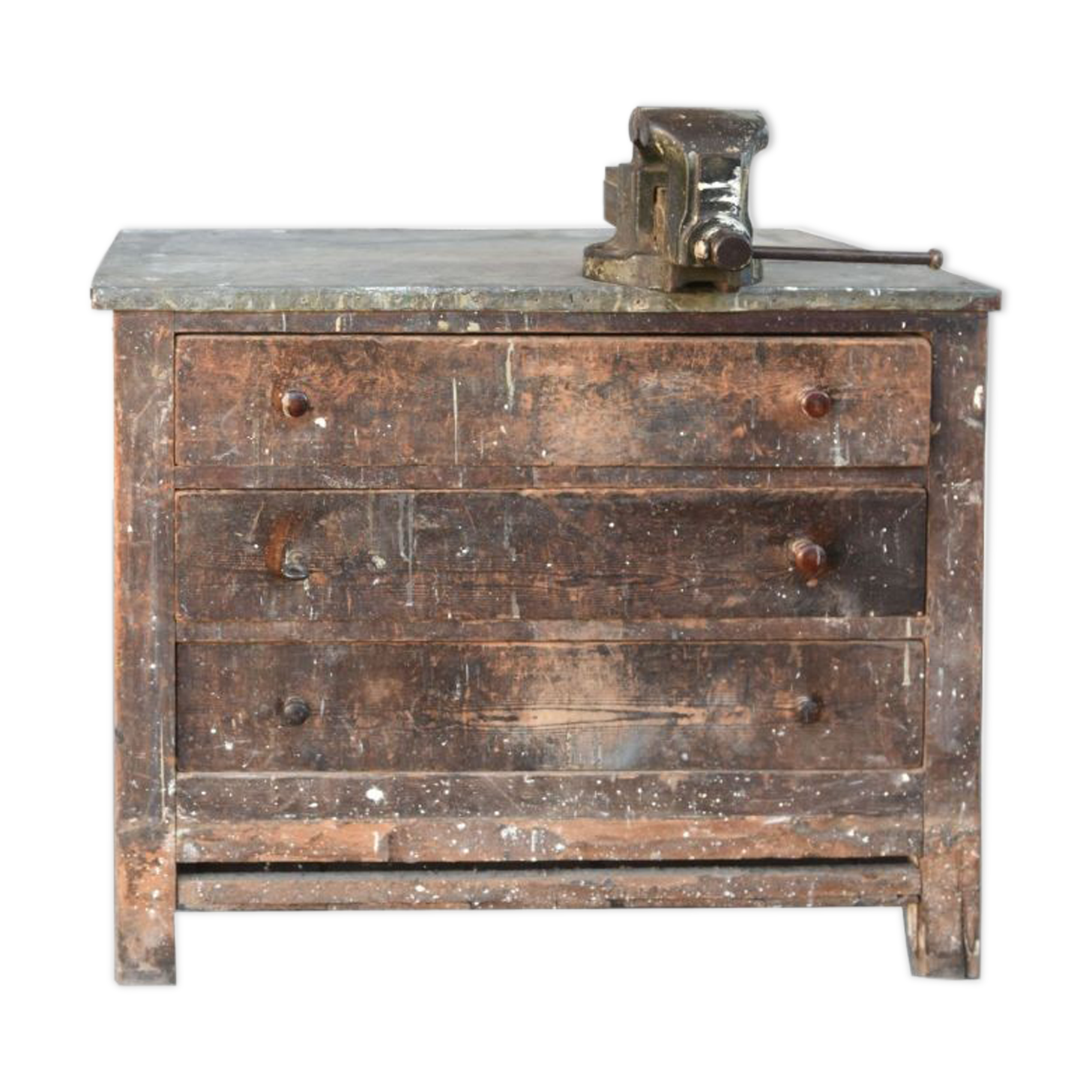 Rustic established commod with early 19th century vice