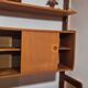 Teak shelving unit, Vintage Scandinavian 1960s