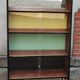Multicolor bookcase shelf