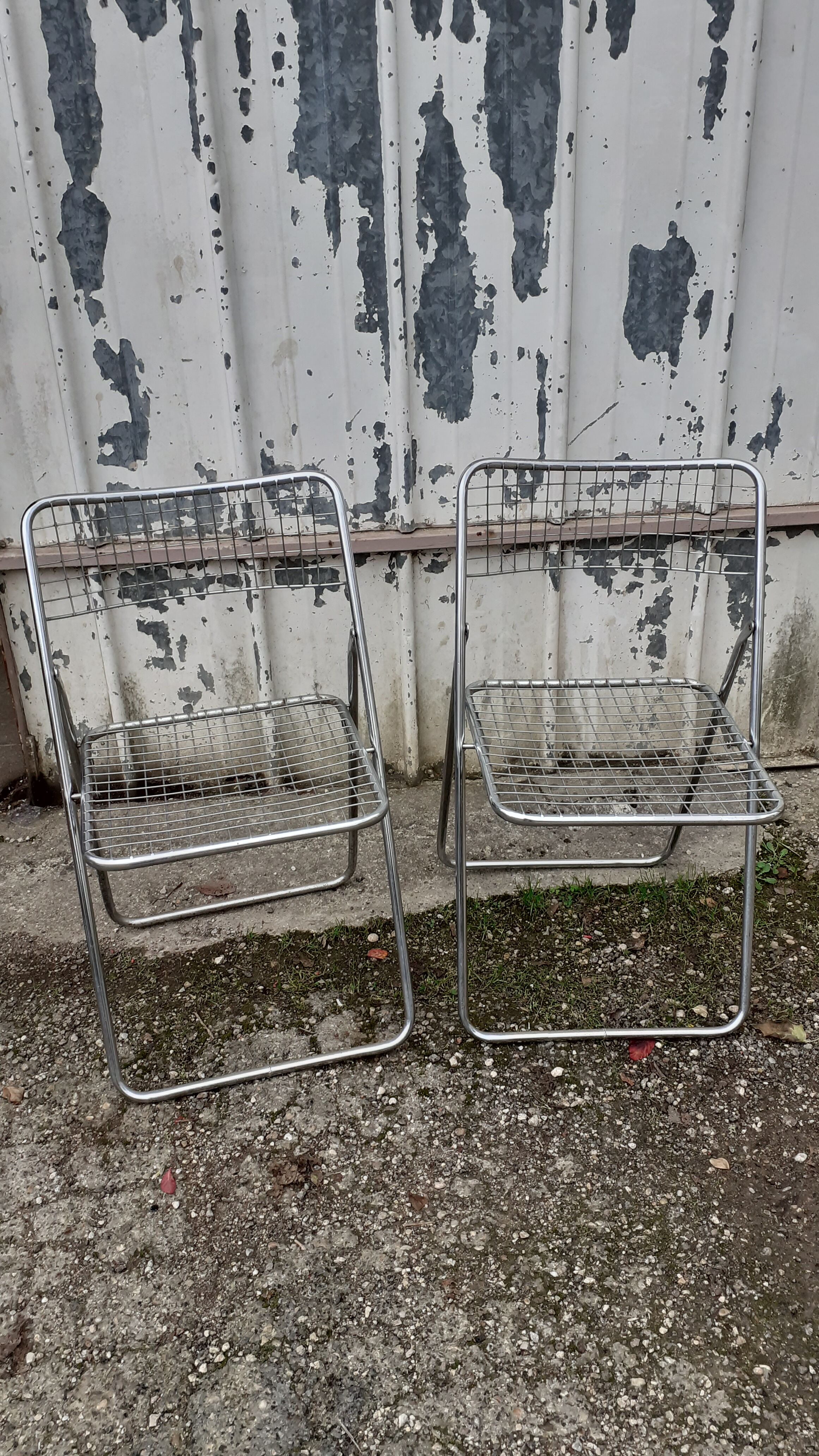 Ted net folding chairs by Niels Gammelgaard