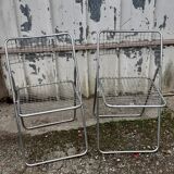 2 chaises pliantes Ted net de Niels Gammelgaard