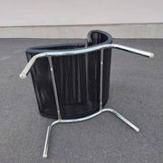 Hygra chair and its ottoman by Roberto Semprini - Italy - 1990