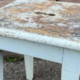 Rustic shabby chic stool