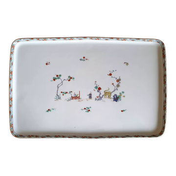 Plateau en porcelaine Maison Rouard Paris