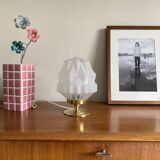 Antique glass globe skyscraper table desk lamp