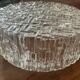Plafonnier rond en verre vintage 24cm
