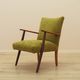 Fauteuil danois vert, années 1960