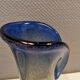Vase and Bowl made of several layers of glass with inlaid air ‘bubbles’ from Swedish Visby glass 92