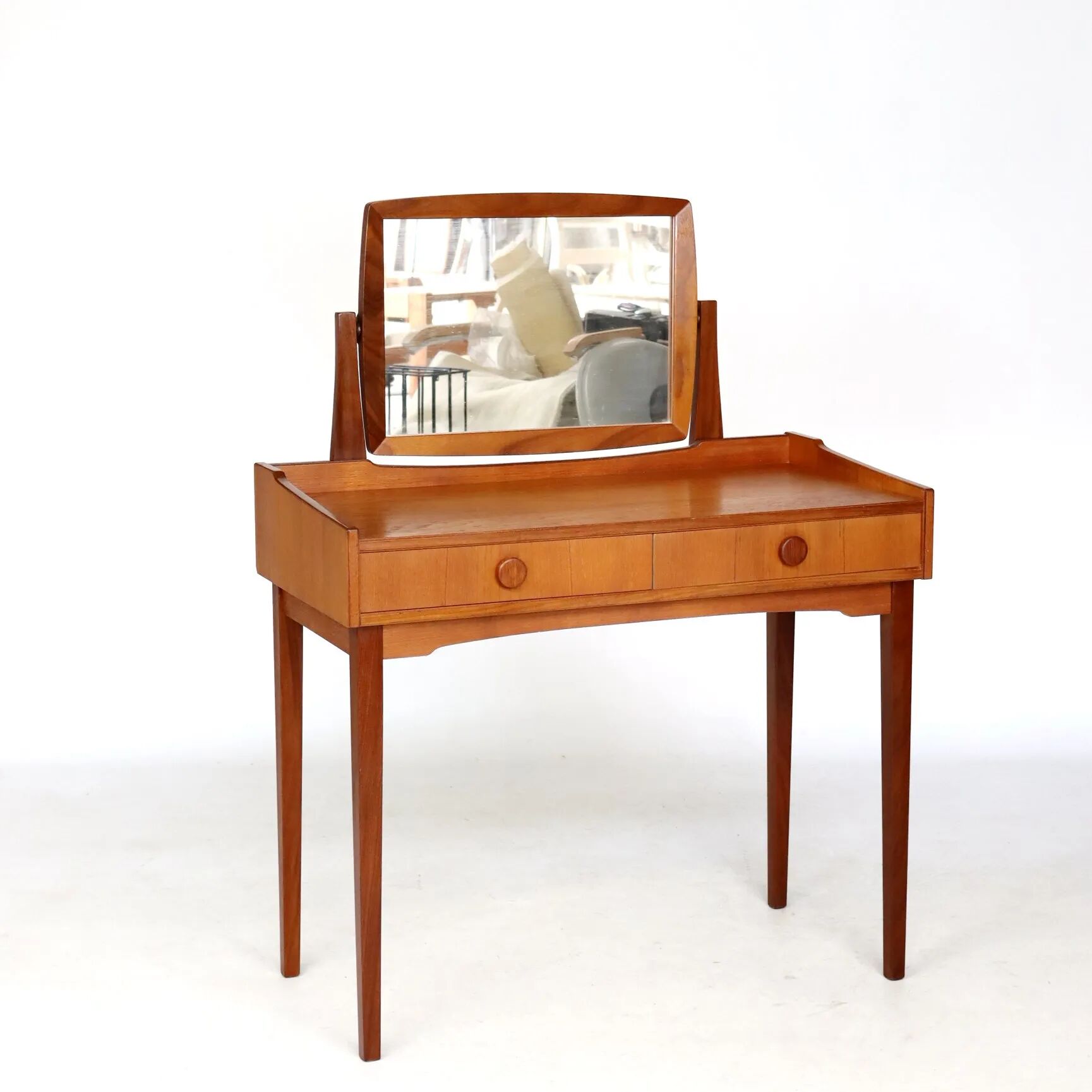 Scandinavian teak dresser from the 1960s.