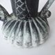 Baluster vase decorated with palm trees, 1950s style