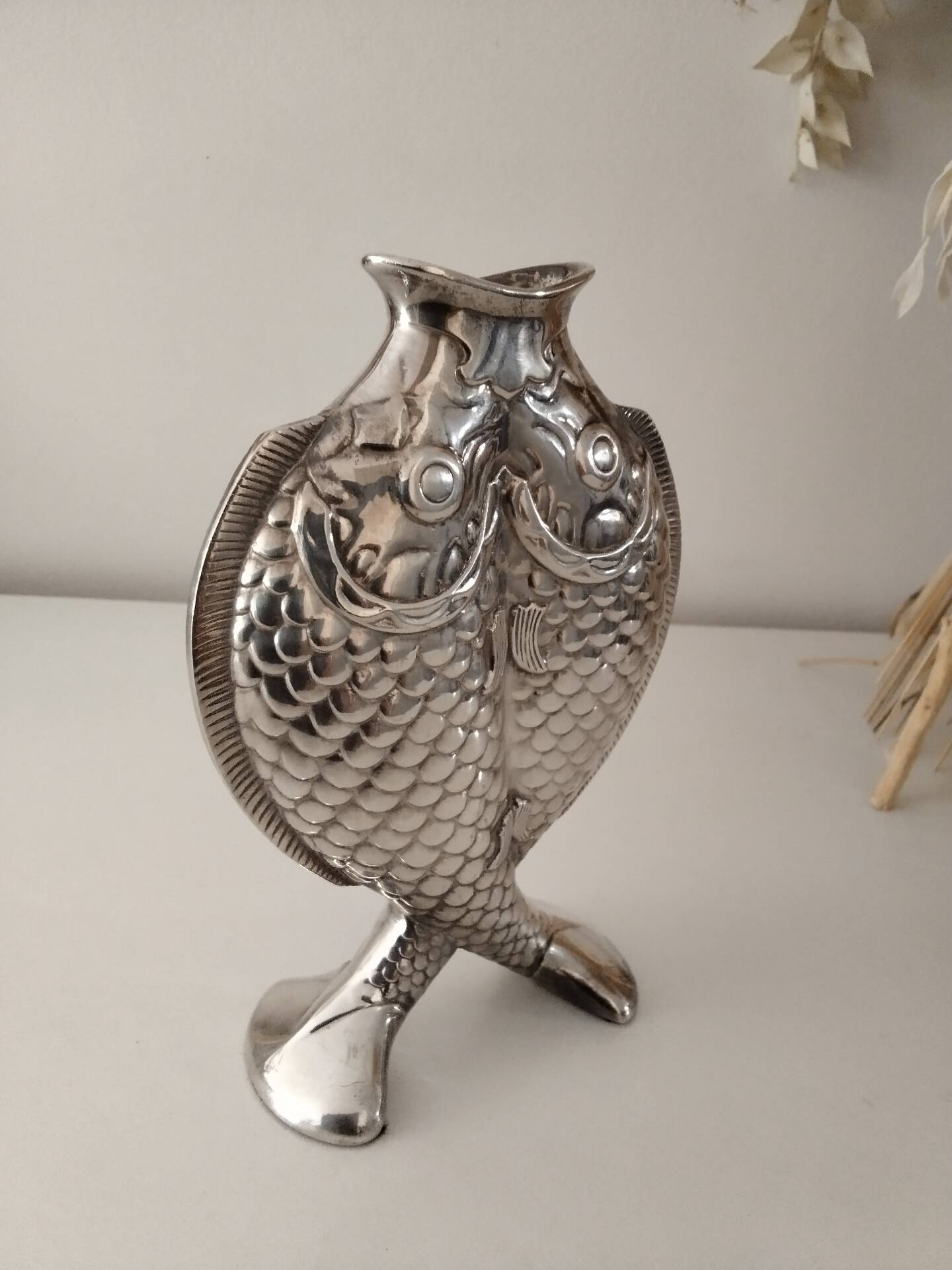 Christofle fish vase