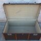 Old travel trunk