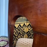 Suite of 4 Gondola Chairs in Mahogany Empire