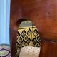 Suite de 4 chaises gondoles en acajou Empire