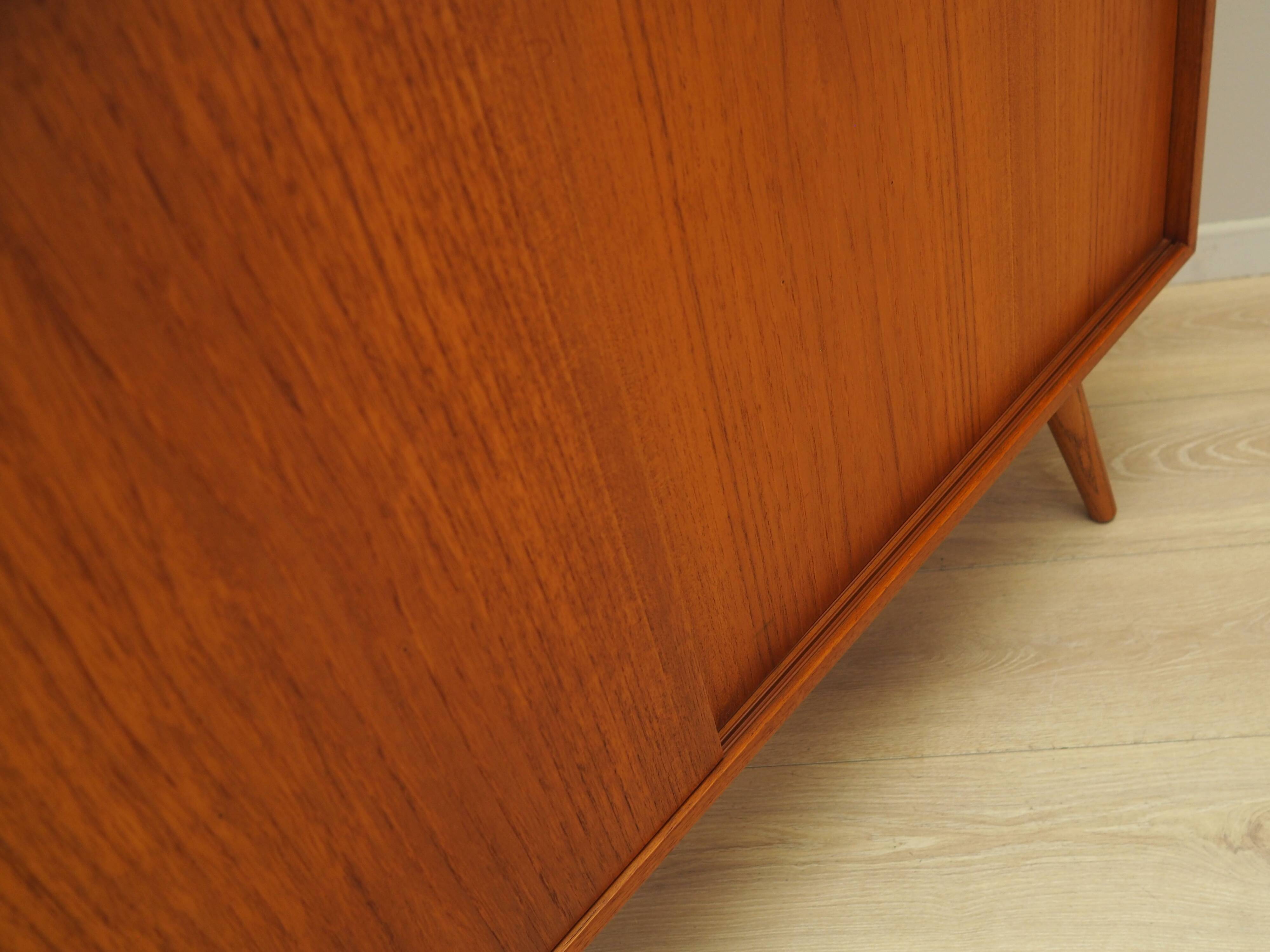 Teak cabinet, Danish design, 1970s, production: Denmark