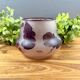 Art Nouveau glass paste vase signed Moda